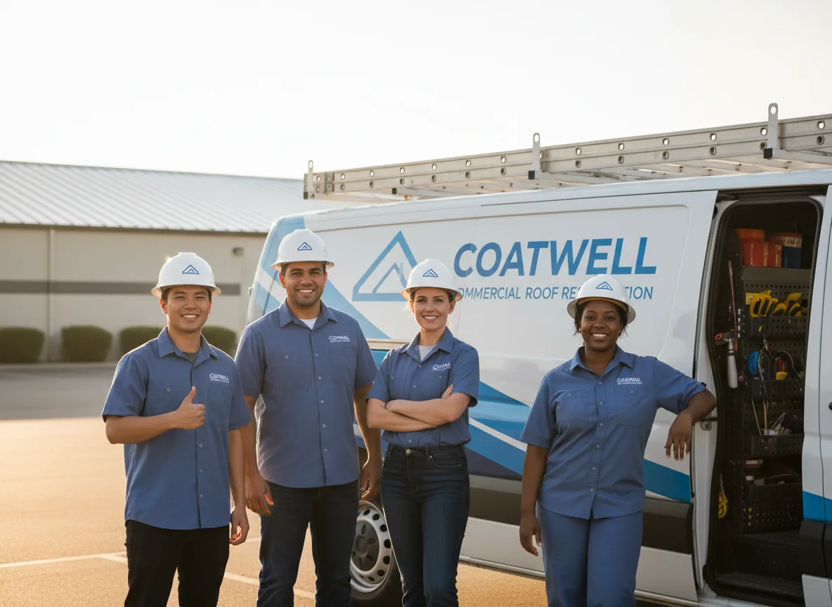 Commercial roof coating company in Olin, NC